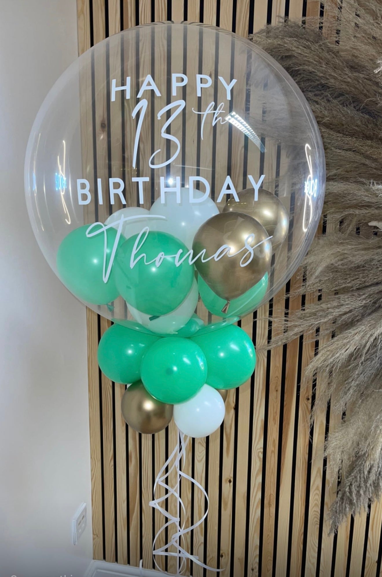 Personalised Bubble Balloon