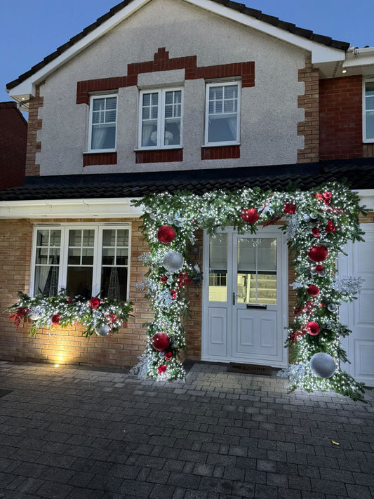 Christmas Door Garland Training